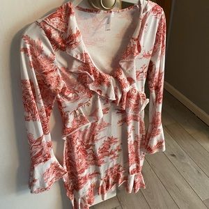 Misguided mini dress perfect Thanksgiving print